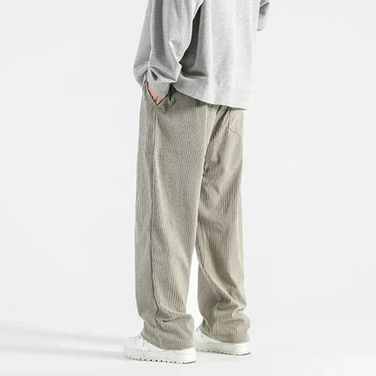 Zeldar | Men’s Corduroy Relaxed Fit Sweatpants